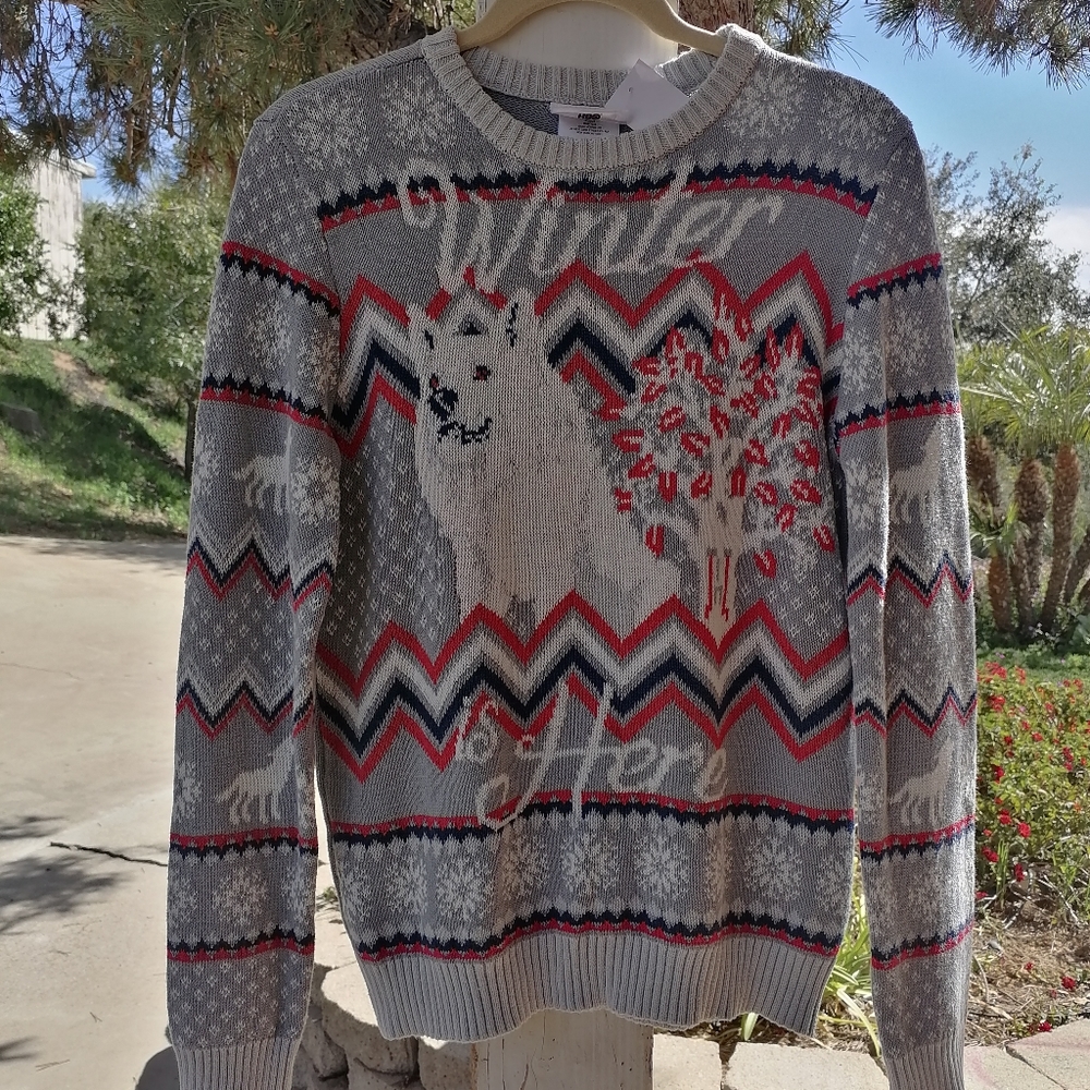 Game of Thrones Winter is Here Christmas Sweater.